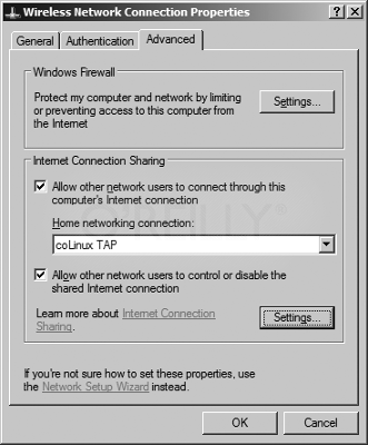Ubuntu Hacks. Совместное использование подключения к интернет