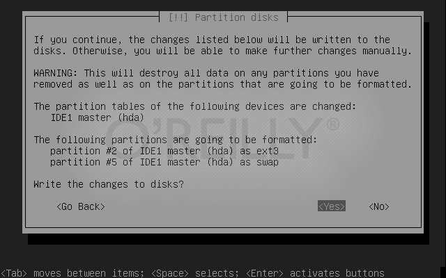 Инсталляция Ubuntu. Контроль.