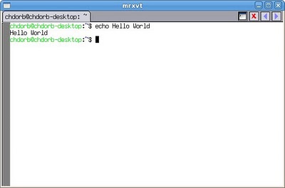 mrxvt - эмулятор терминала в Linux