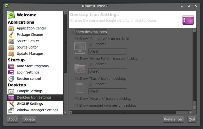 Ubuntu Tweak
