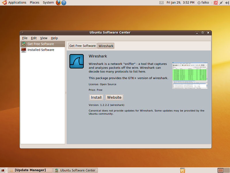 Анализатор сетевого протокола Wireshark, рис.4