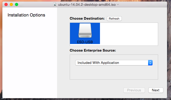 Installation Options