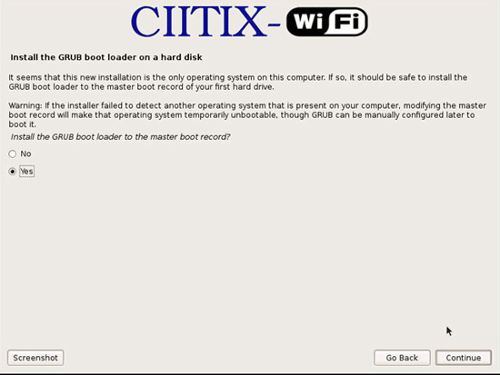 Аутентификация radius для WiFi. Установка загрузчика GRUB