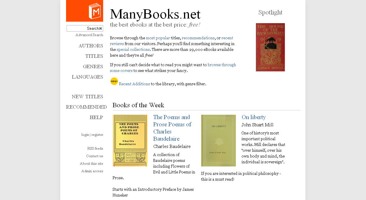 ManyBooks.net