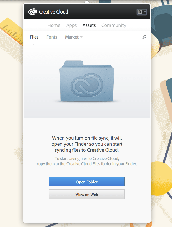 Creative Cloud Application Creative Cloud Application