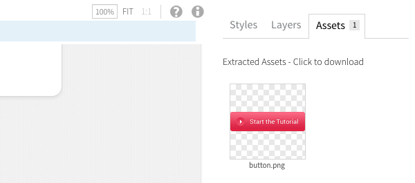 Изображение во вкладке Assets Изображение во вкладке Assets